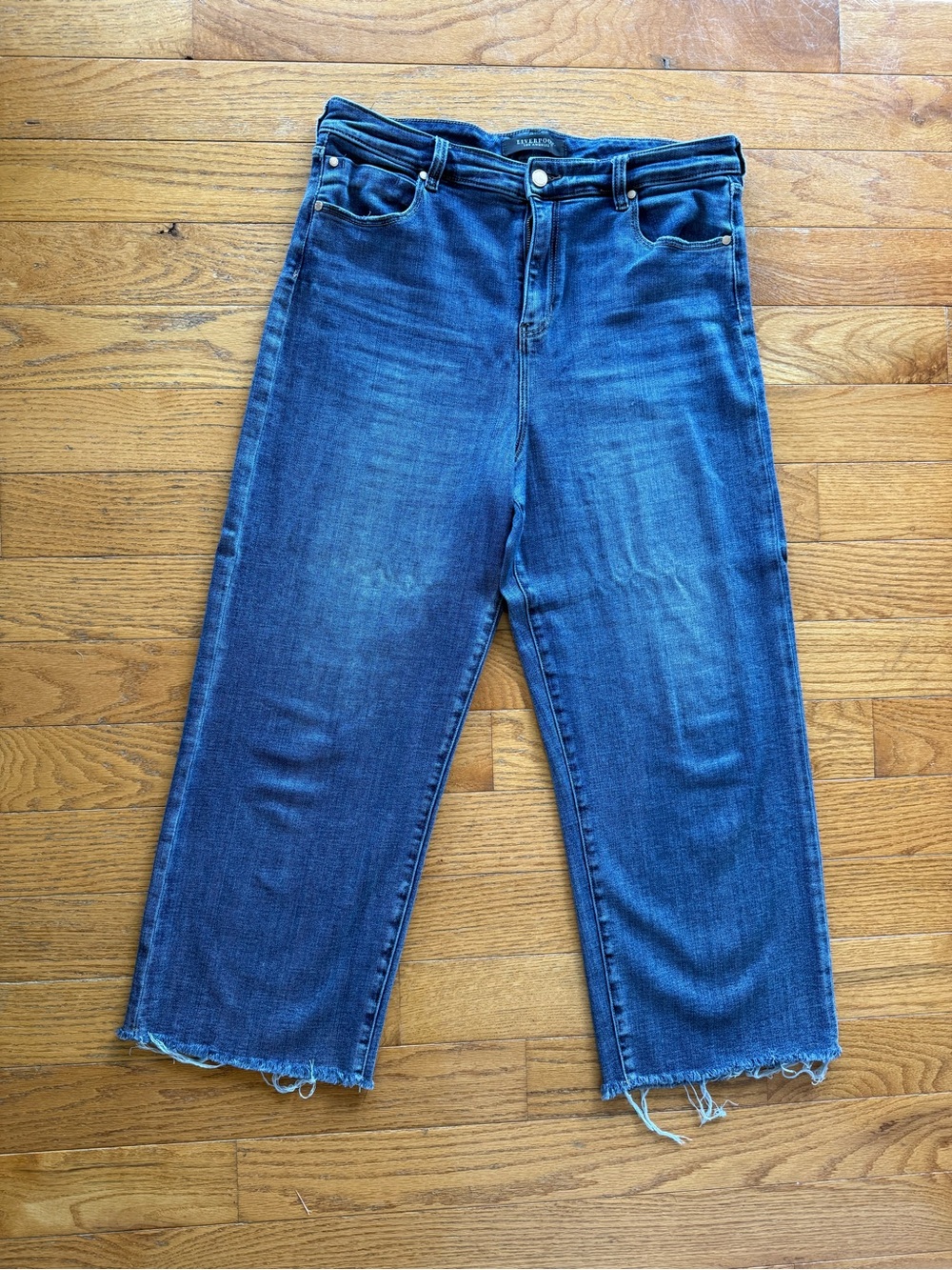 Liverpool Hannah Wide Leg Crop